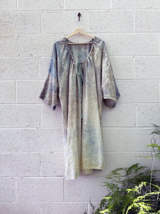 Drawstring Collar Bumble Bee Ayurvastra Kaftan (25)