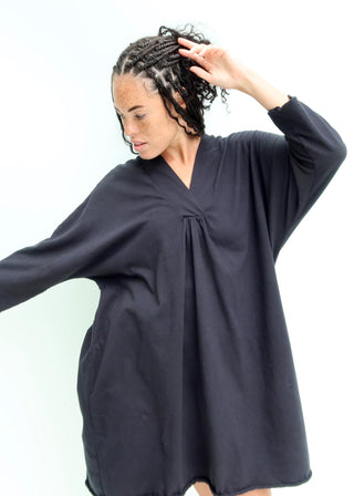 Lhasa Poppy Short Kaftan