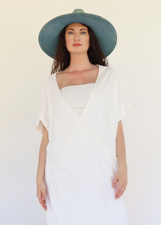 Layering Magnolia Below Knee Kaftan