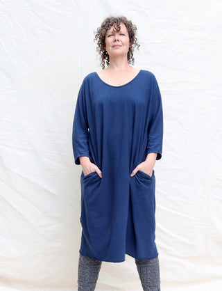 Everyday Poppy Below Knee Kaftan