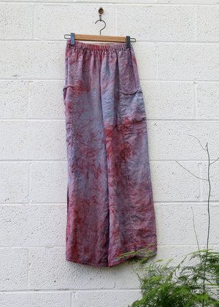SALE - High Rise Perfect Pocket Pant / M / Linen / Amethyst (29)