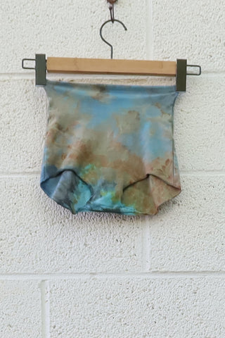 OOAK - Granny Panty / XXS / Stretch Organic Cotton / Ice Dye (250)