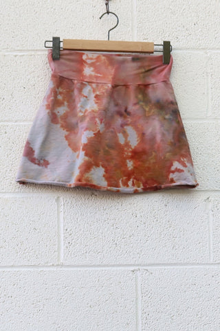 OOAK - Ojai Mini Skirt / S / French Terry / Ice Dye (348)