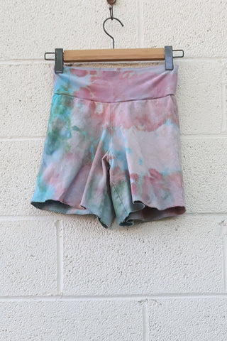 OOAK - Simplicity Shorts / XS / Med Hemp / Ice Dye (364)