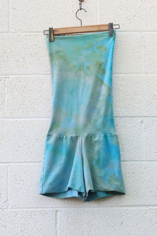 OOAK - Love Me 2 Times Shorts / S / Stretch Cotton / Ice Dye (369)