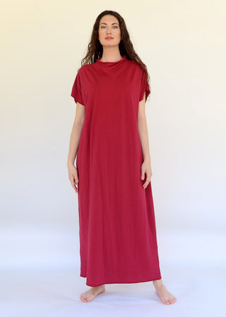 Roll Neck Poppy Long Kaftan