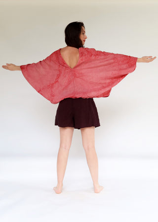 Flip V Migration Cropped Kaftan