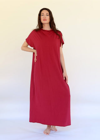 Roll Neck Poppy Long Kaftan