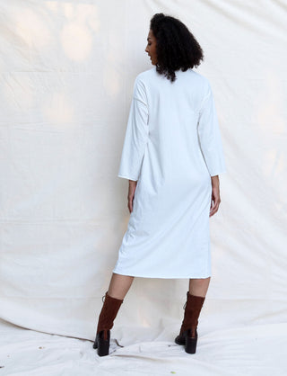 Wrap Classic Below Knee Dress