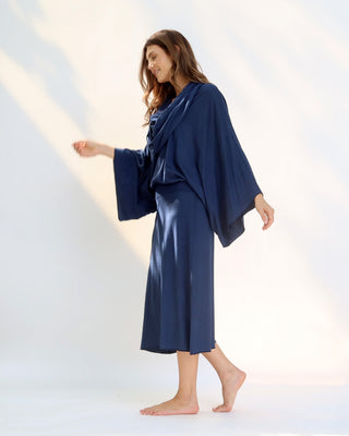 Super Cowl Birdie Banded Simplicity Below Knee Dress
