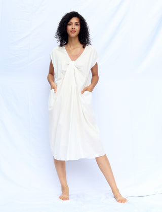 Heart Origami Below Knee Kaftan