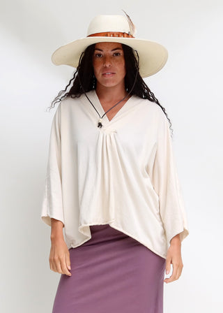 Lhasa Poppy Shirt Kaftan