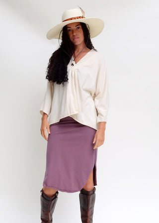 Lhasa Poppy Shirt Kaftan