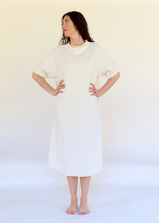 french terry cotton dress Plus Seaside French Terry Dress RBX Active