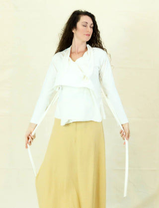 Belted Cocoon Jacket