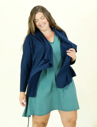 Belted Cocoon Jacket