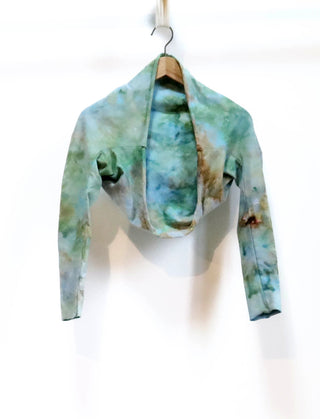 OOAK -  The Shrug / S / Heavy Stretch Cotton / Ice Dye (119)