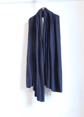 Sale - 3 Yard Shawl / OS / Light Hemp/Organic Cotton / Midnight (188)