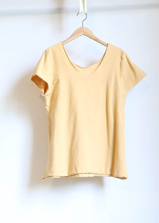 Sale - Ballerina Simplicity Shirt / 3XL / Heavy Stretch Organic Cotton / Sand (207)