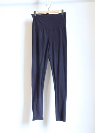 Sale - Leggings  / 2XL / Heavy Stretch Organic Cotton / Midnight (223)