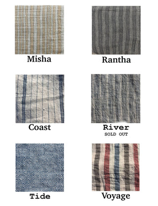 Handwoven - Everyday Low Rise Palazzo Pedal Pushers