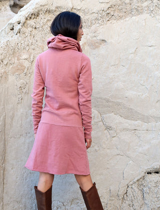 Chunky Cowl Darjeeling Simplicity Short Dress