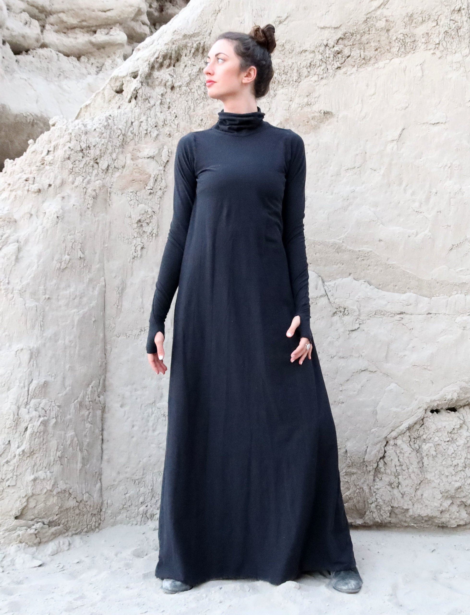 Turtleneck Ojai Long Dress Gaia Conceptions Turtleneck Ojai Long Dress Gaia Conceptions