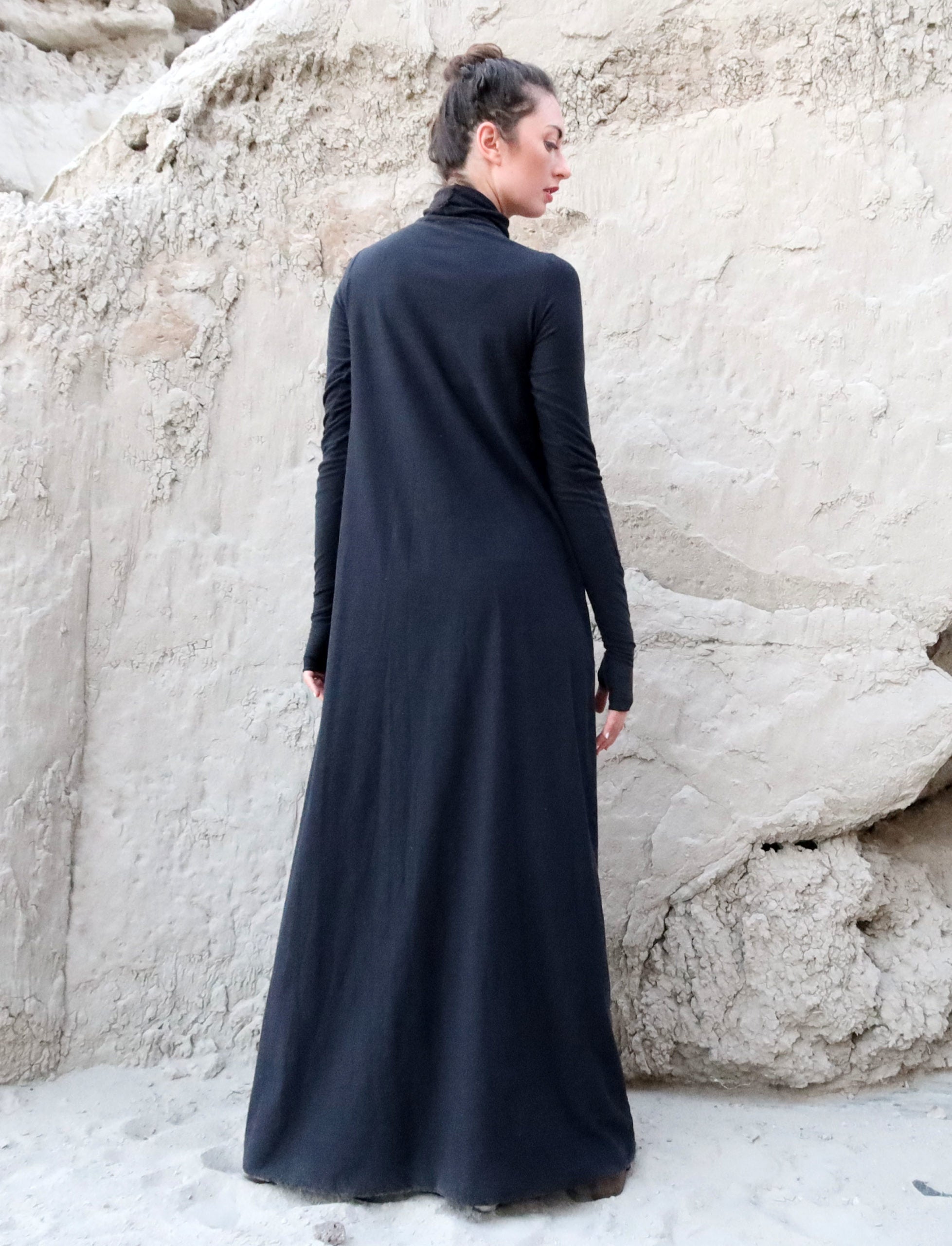 Turtleneck Ojai Long Dress Gaia Conceptions Turtleneck Ojai Long Dress Gaia Conceptions