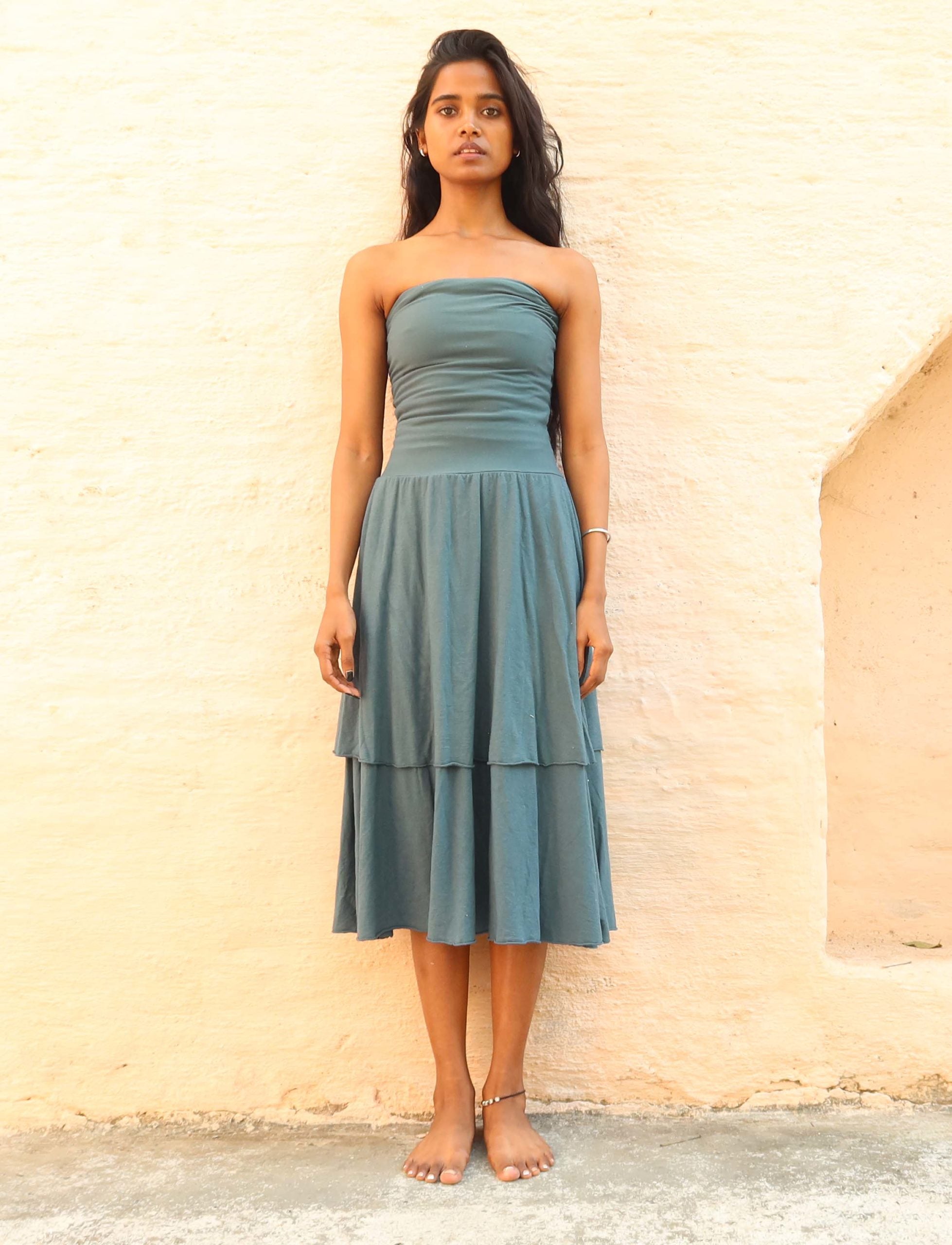 below knee length dresses muslin dress with open shoulders 25 Hips Love Me 2 Times Vinyassa
