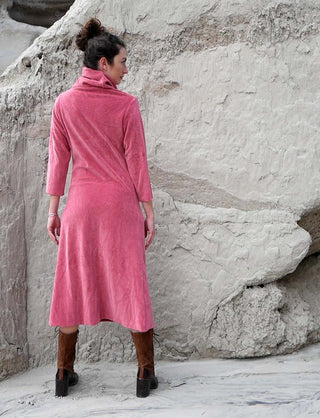 VELOUR Kundalini Simplicity Below Knee Dress