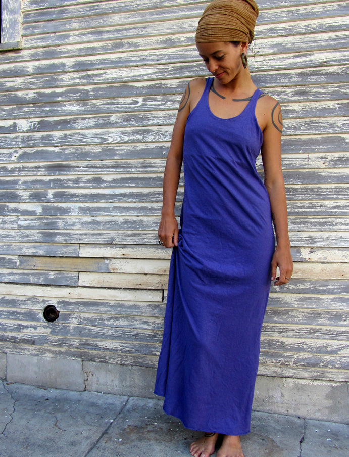 Ava Built In Bra Simplicity Long Dress – Gaia Conceptions