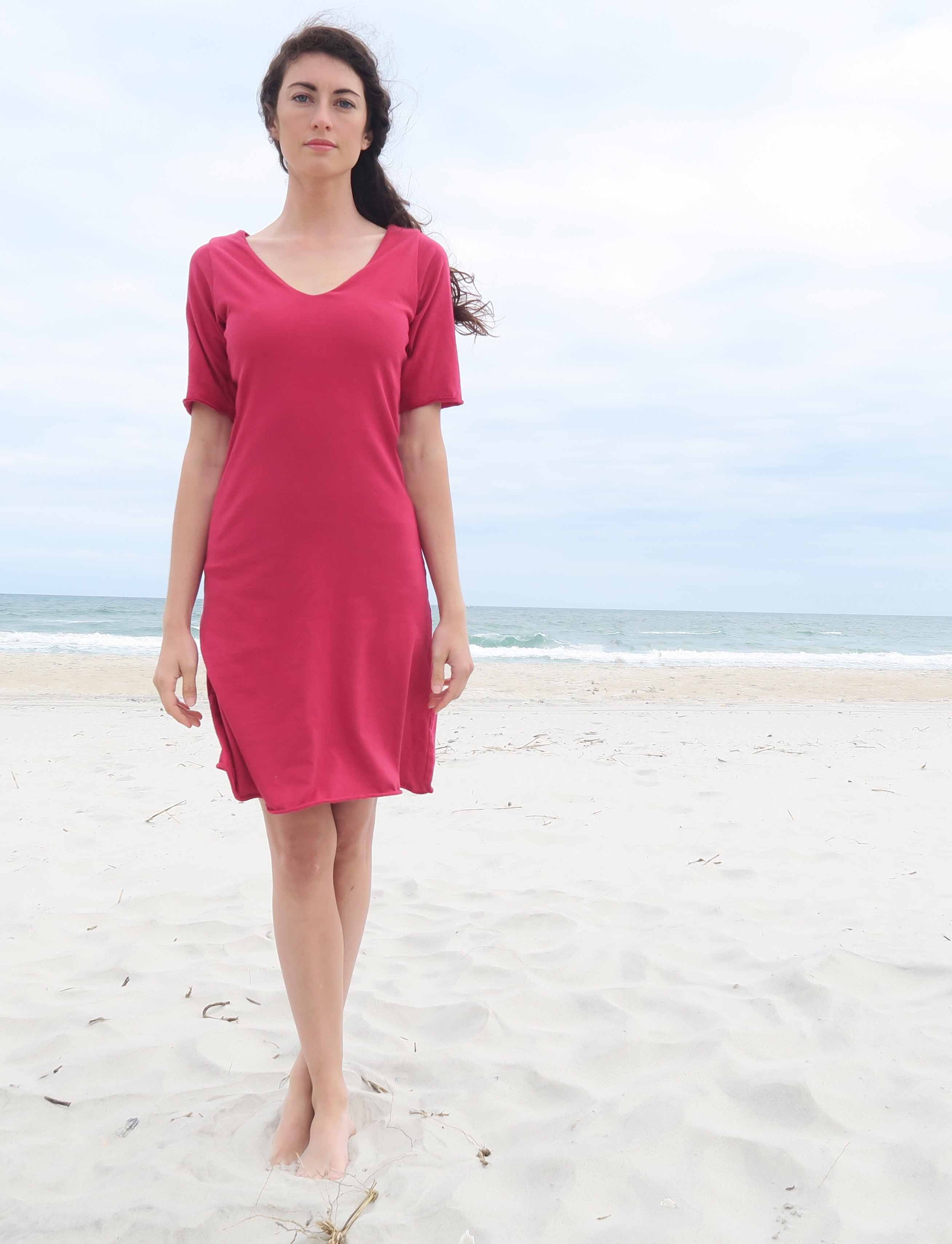 Ava Built-in Bra Simplicity Short Dress Ava Built-in Bra Simplicity Short Dress
