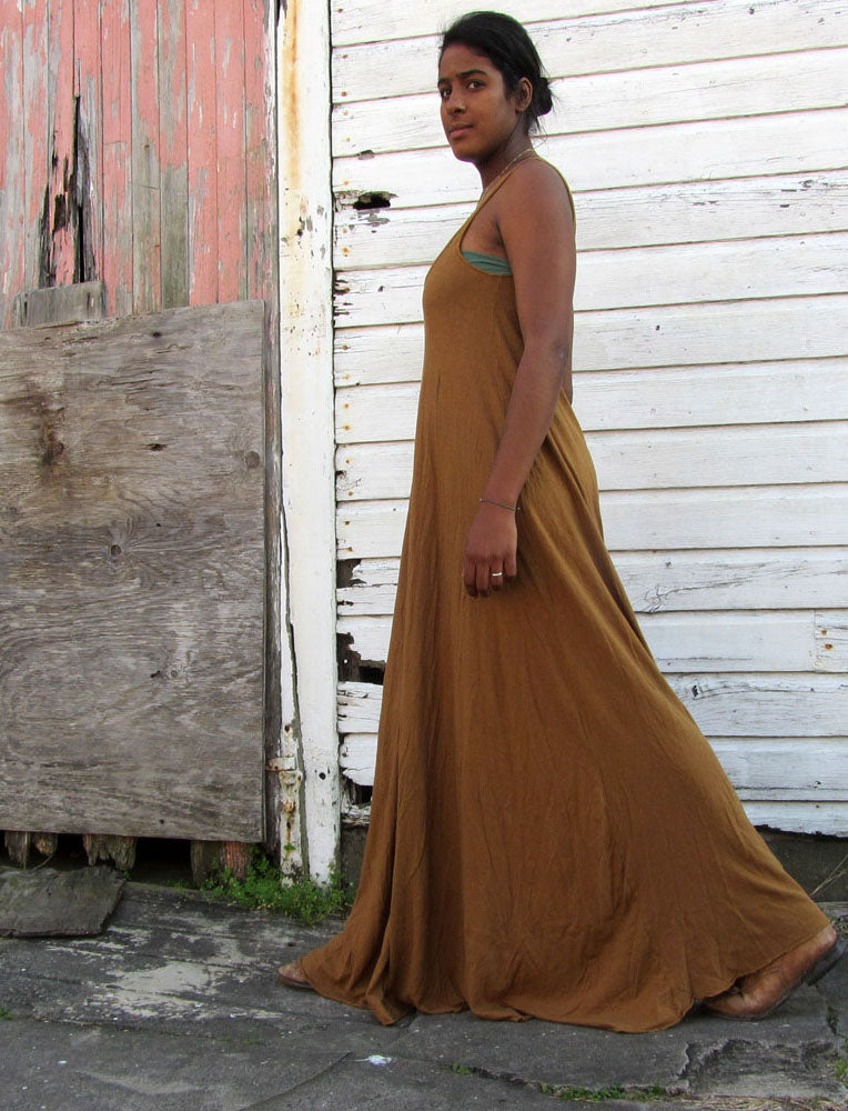 Utility Built-in Bra Tank Wanderer Long Dress Utility Built-in Bra Tank Wanderer Long Dress
