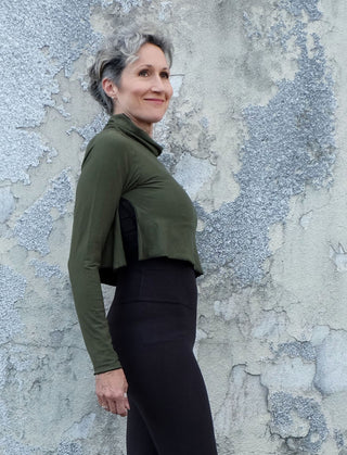 Turtleneck Vented Wanderer Bralette