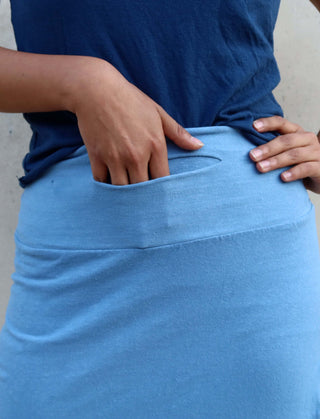 Secret Pocket Simplicity Long Skirt