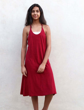 Sadhana Racerback Simplicity Below Knee Dress