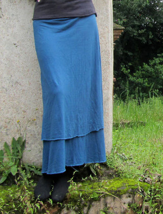 Double Layer Simplicity Long Skirt