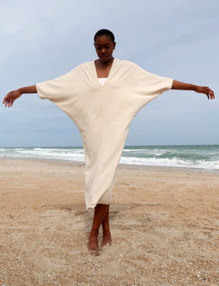 Flip V Migration Below Knee Kaftan