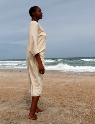 Flip V Migration Below Knee Kaftan