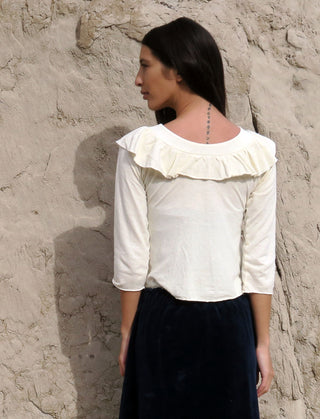 Edwardian Simplicity Cropped Shirt