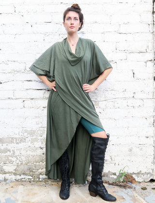 Nomad Petal Front Long Kaftan