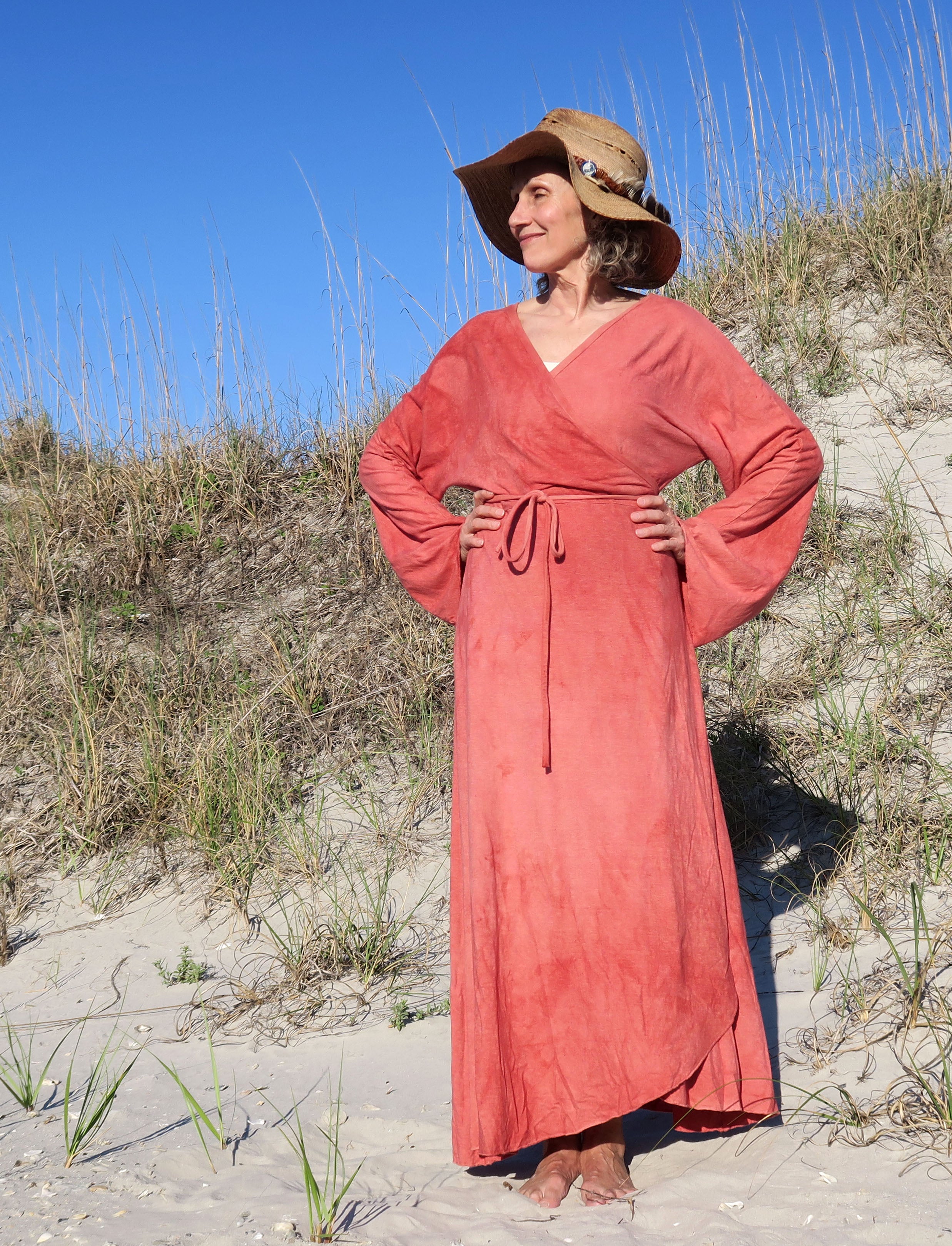 Kimono Wrap Simplicity Long Dress Kimono Wrap Simplicity Long Dress
