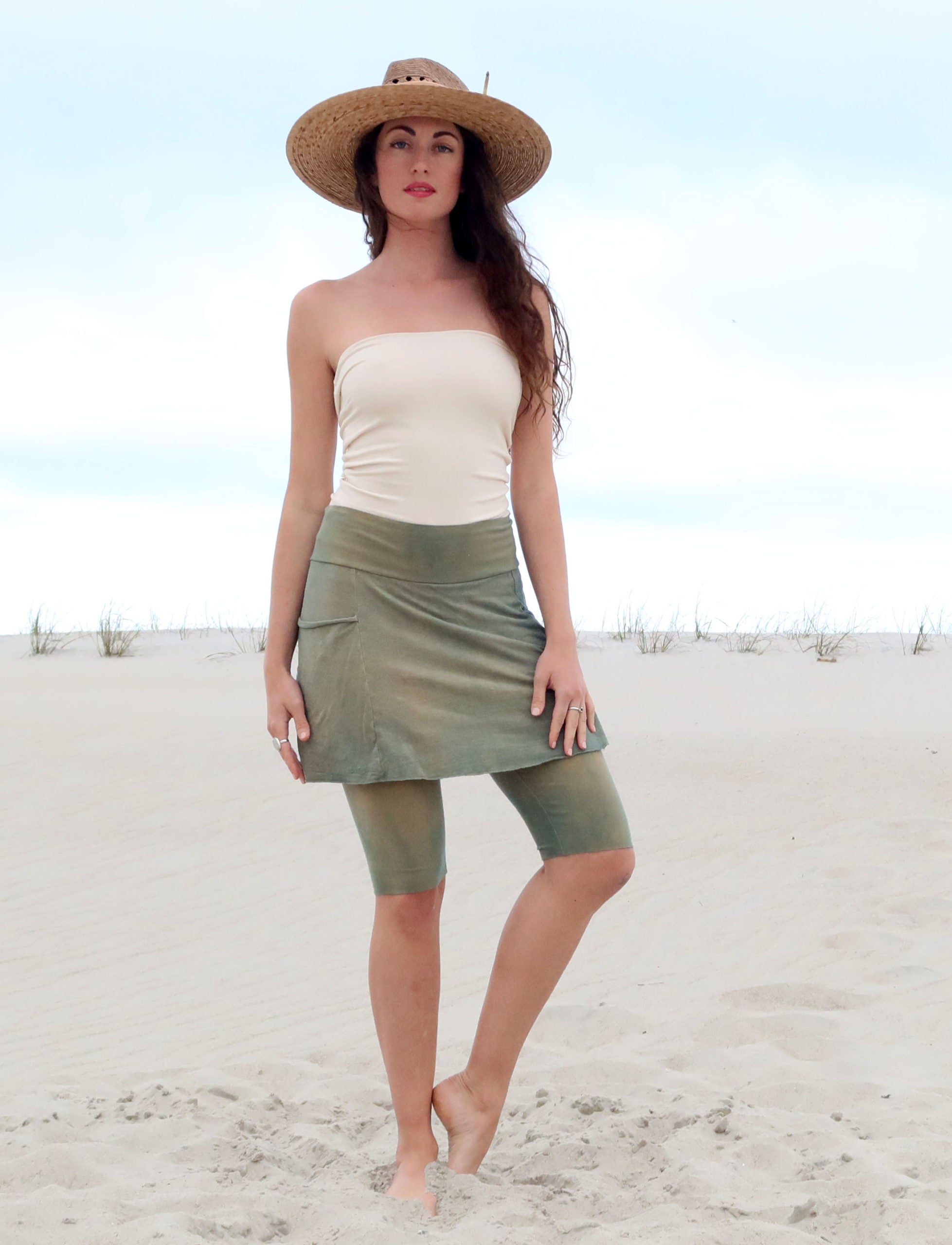 Simplicity Mini Skirted Short Leggings – Gaia Conceptions