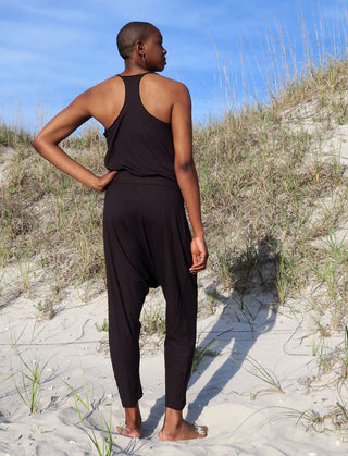 Float Neck Racerback Banded Jodhpur Jumper