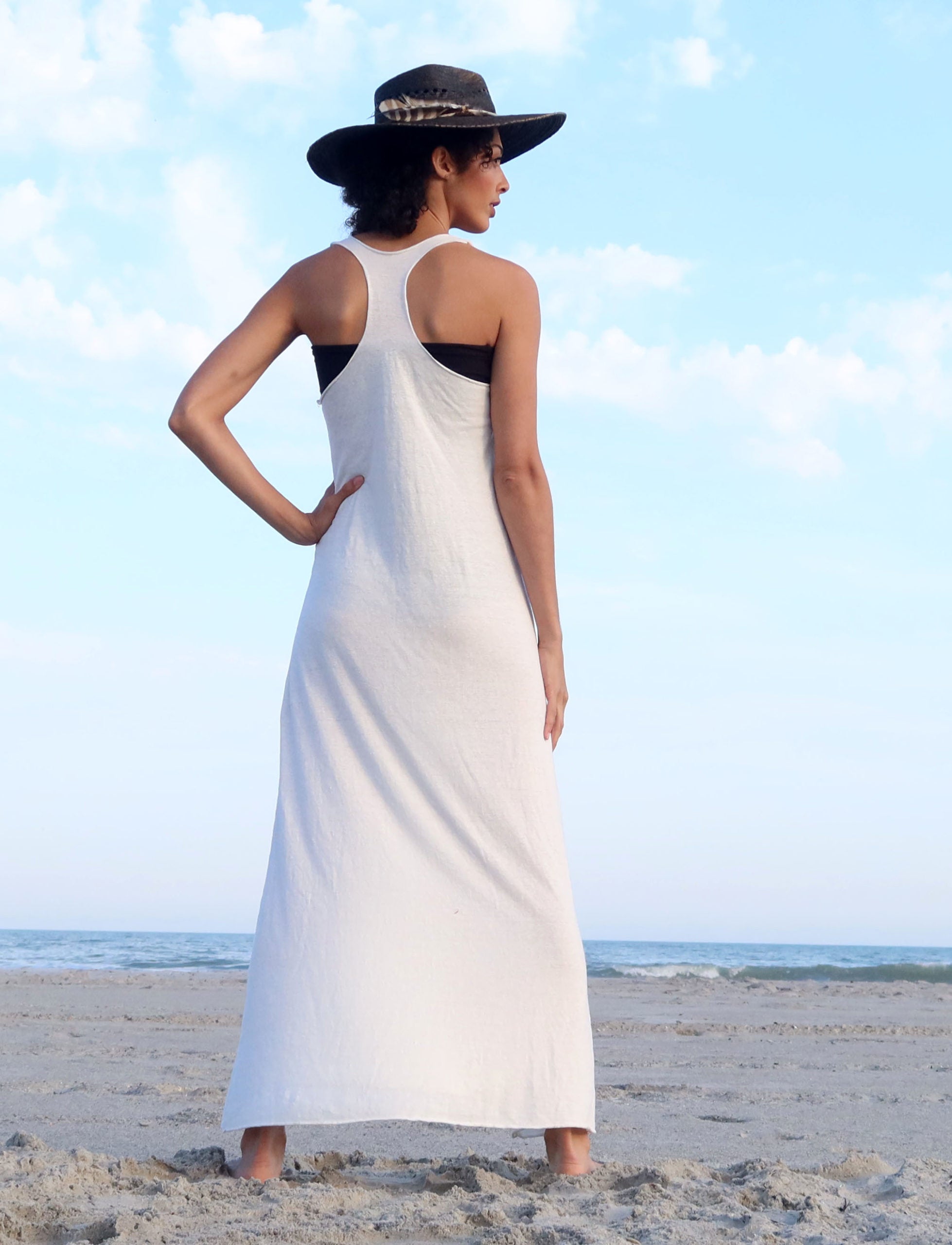 Racerback Tank Simplicity Long Dress Racerback Tank Simplicity Long Dress