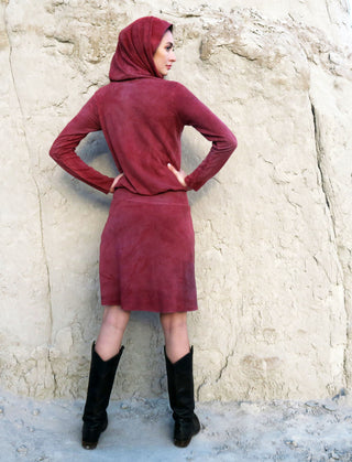 Super Cowl Brooke Banded Simplicity Short Dress