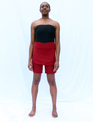 Simplicity Mini Skirted Bermuda Shorts