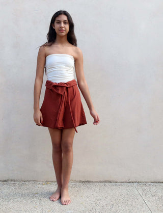 Cocoon Short Skirt