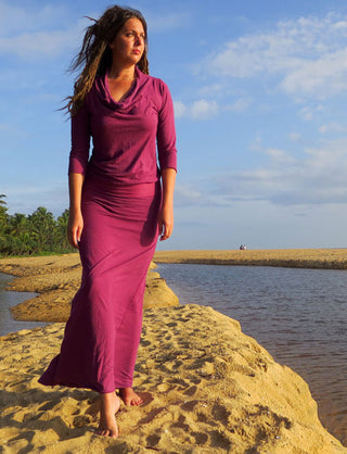 Vagabond Banded Simplicity Long Dress