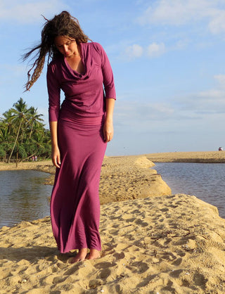 Vagabond Banded Simplicity Long Dress